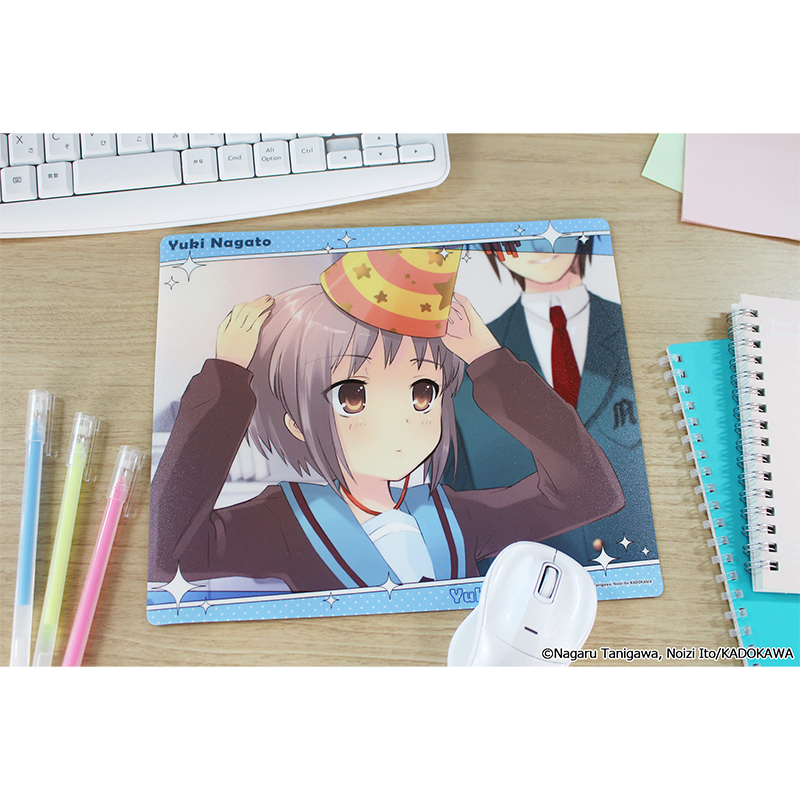 涼宮ハルヒシリーズ マウスパッド【有希】 画像 3 | AniSmile