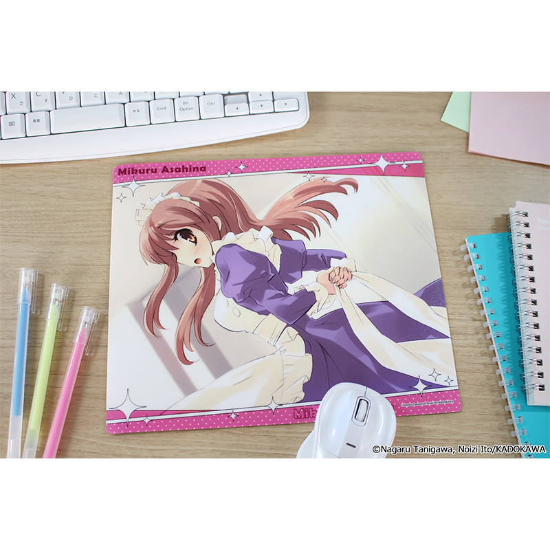 涼宮ハルヒシリーズ マウスパッド【みくる】 画像 3 | AniSmile
