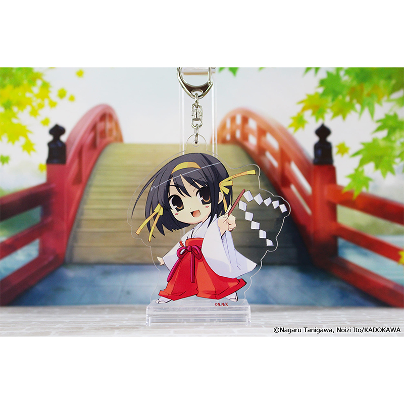 涼宮ハルヒシリーズ ミニキャラアクリルキーホルダー【ハルヒ】 画像 3 | AniSmile