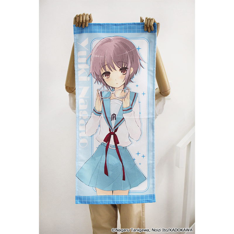 涼宮ハルヒシリーズ スポーツタオル【有希】 画像 2 | AniSmile