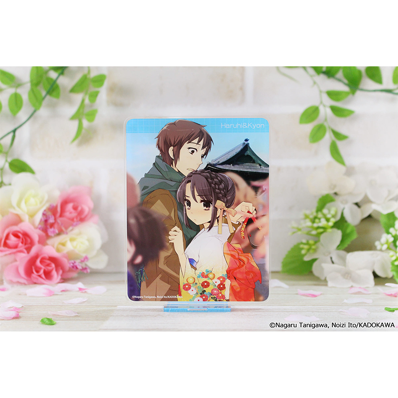 涼宮ハルヒシリーズ アクリルビジュアルボード【ハルヒ&キョン】 画像 2 | AniSmile