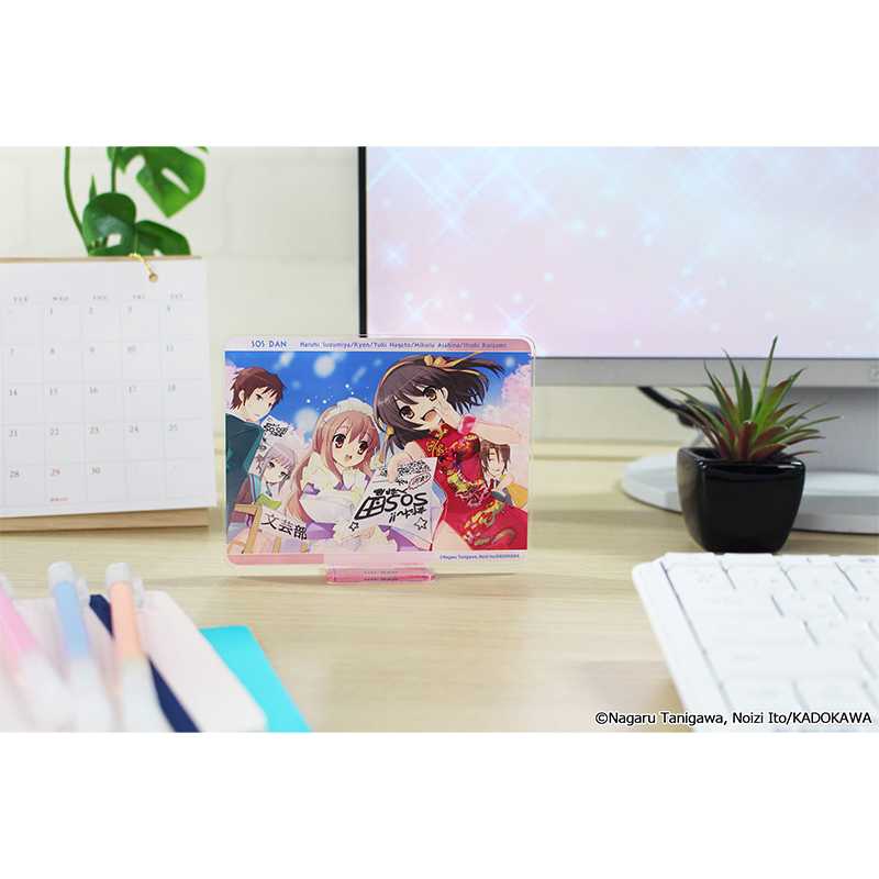涼宮ハルヒシリーズ アクリルビジュアルボード【SOS団】 画像 4 | AniSmile