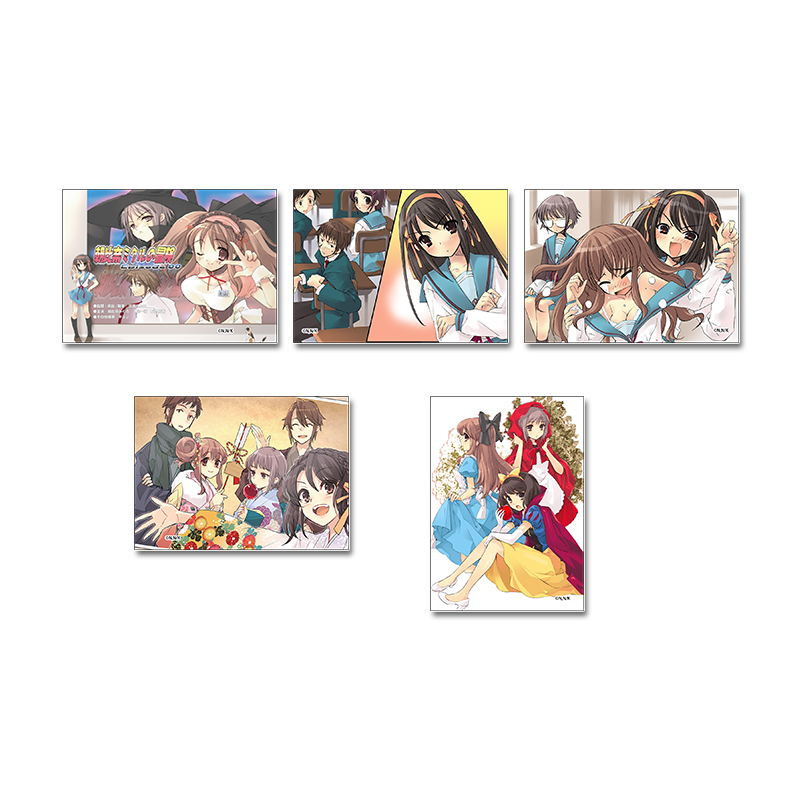 涼宮ハルヒシリーズ スマホステッカーセット 画像 3 | AniSmile