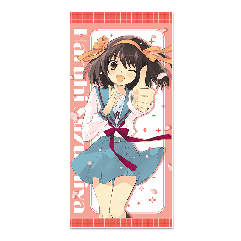 涼宮ハルヒシリーズ スポーツタオル【ハルヒ】 画像 3 | AniSmile