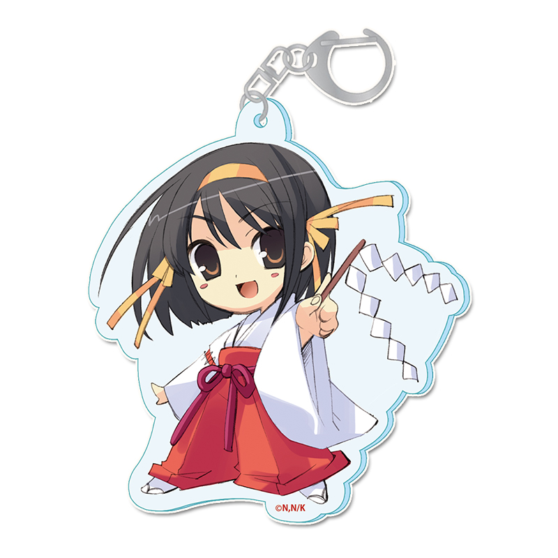 涼宮ハルヒシリーズ ミニキャラアクリルキーホルダー【ハルヒ】 画像 4 | AniSmile