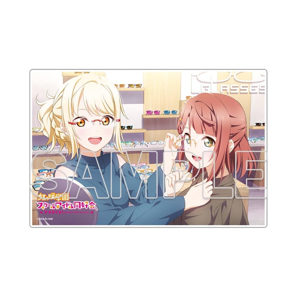 『ラブライブ!虹ヶ咲学園スクールアイドル同好会』ミニアクリルプレート 歩夢&愛 画像 2 | AniSmile
