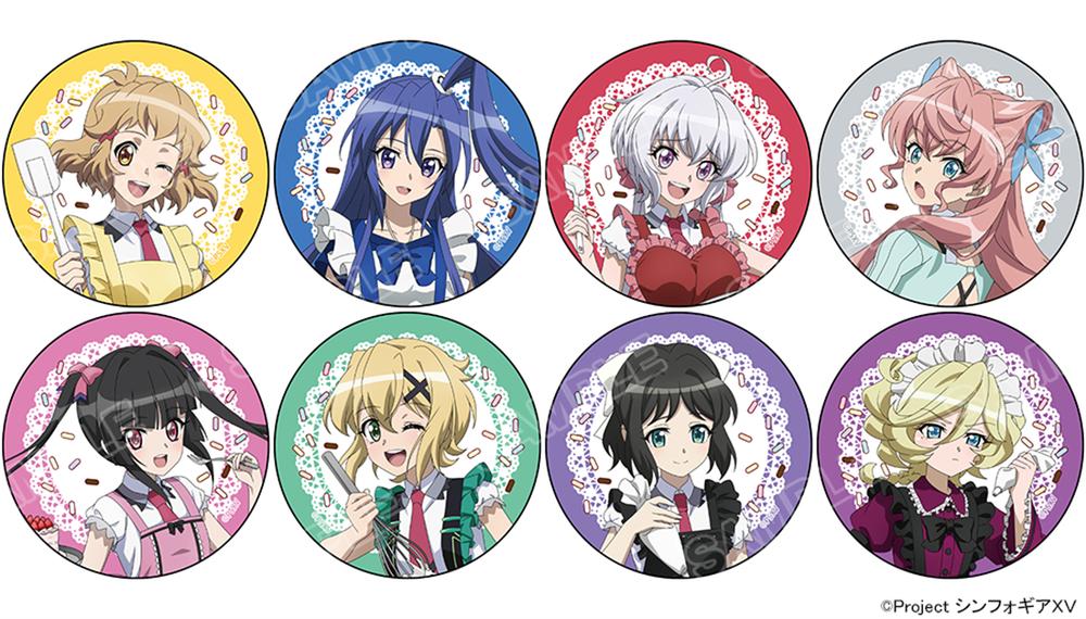 『戦姫絶唱シンフォギアXV』POP UP SHOP トレーディング缶バッジ pack - 官方商品图片 | AniSmile