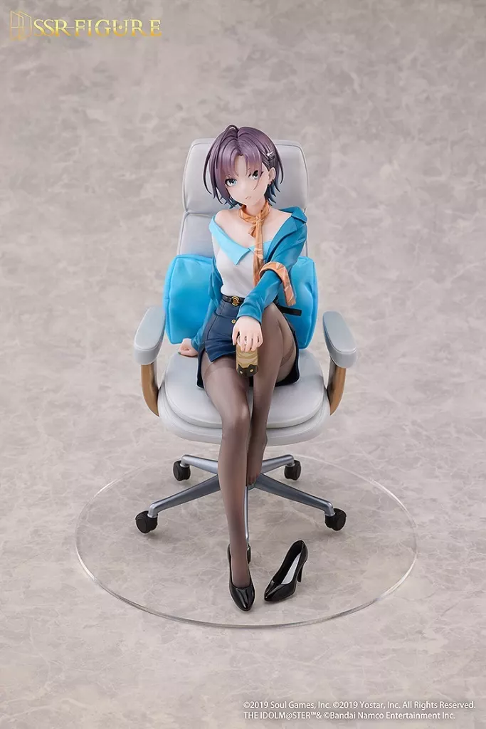 【二次受注】 SSR FIGURE アイドルマスター シャイニーカラーズ × 雀魂 浅倉透 おしごとエフォートレス Ver. 画像 2 | AniSmile
