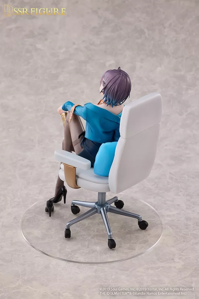 【二次受注】 SSR FIGURE アイドルマスター シャイニーカラーズ × 雀魂 浅倉透 おしごとエフォートレス Ver. 画像 3 | AniSmile