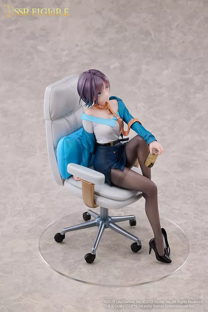 【二次受注】 SSR FIGURE アイドルマスター シャイニーカラーズ × 雀魂 浅倉透 おしごとエフォートレス Ver. 画像 4 | AniSmile