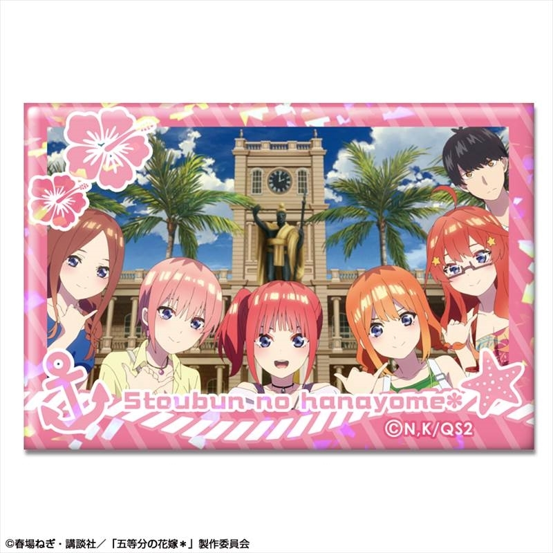 五等分の花嫁* ホログラム缶バッジ デザイン21(集合) - 公式商品画像 | AniSmile
