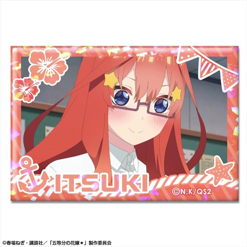 五等分の花嫁* ホログラム缶バッジ デザイン20(中野五月/D) - 公式商品画像 | AniSmile