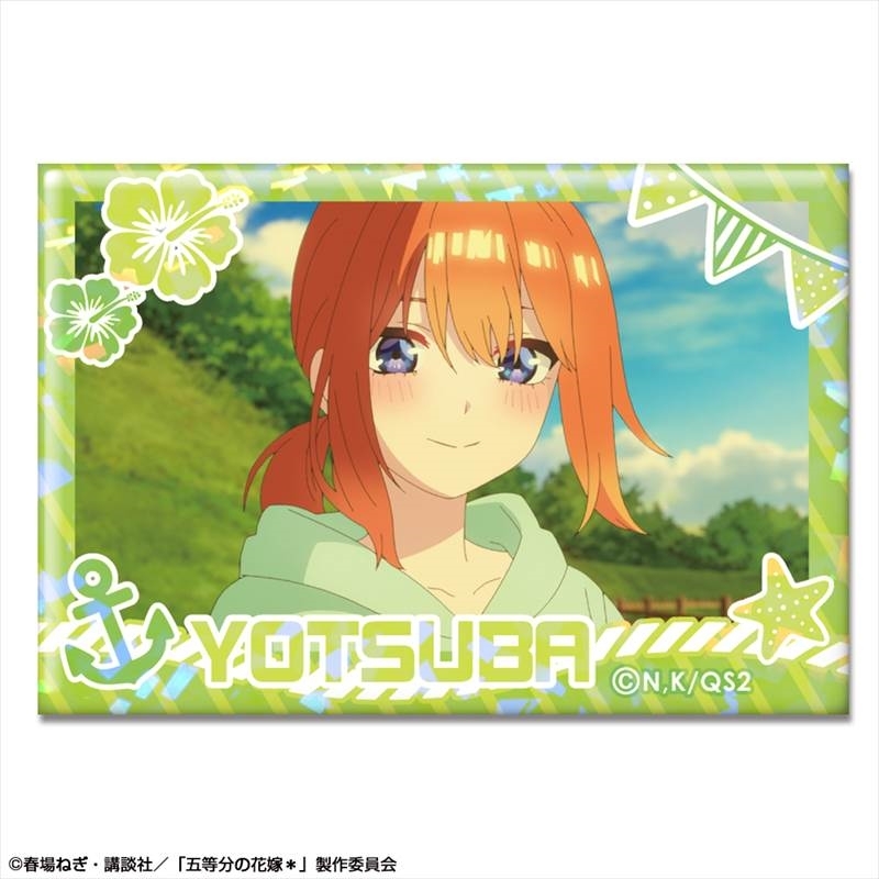 五等分の花嫁* ホログラム缶バッジ デザイン16(中野四葉/D) - 公式商品画像 | AniSmile
