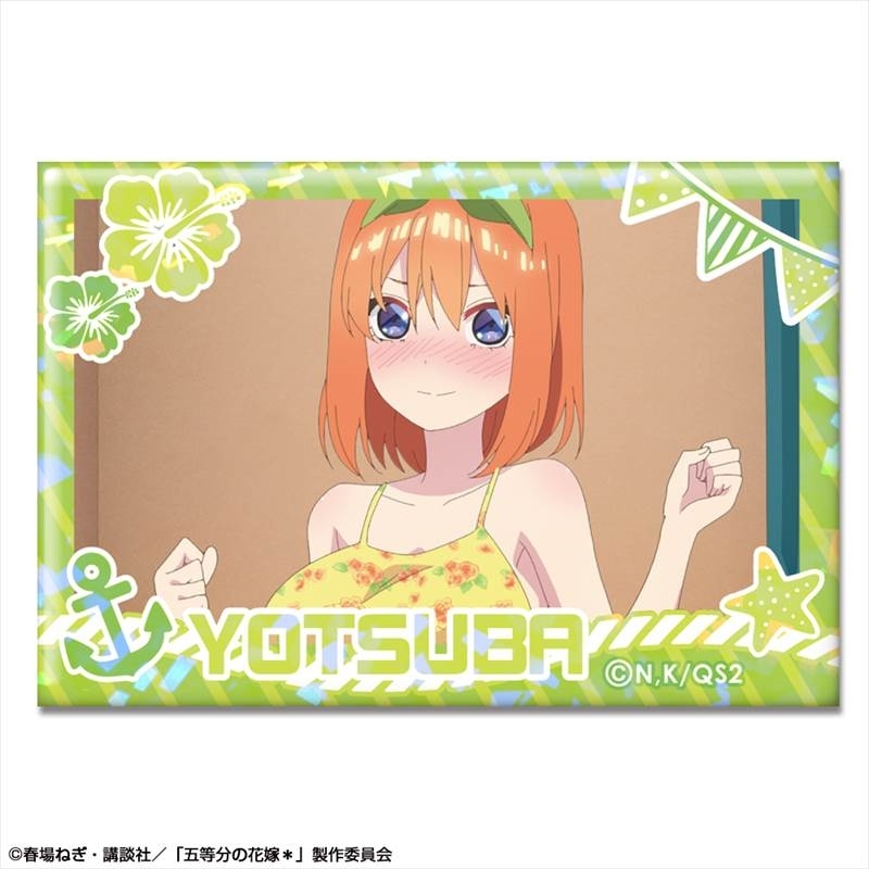 五等分の花嫁* ホログラム缶バッジ デザイン14(中野四葉/B) - 公式商品画像 | AniSmile