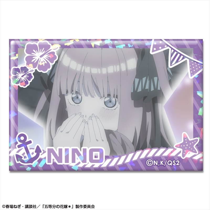 五等分の花嫁* ホログラム缶バッジ デザイン05(中野二乃/A) - 公式商品画像 | AniSmile