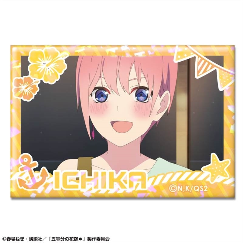 五等分の花嫁* ホログラム缶バッジ デザイン03(中野一花/C) - 公式商品画像 | AniSmile