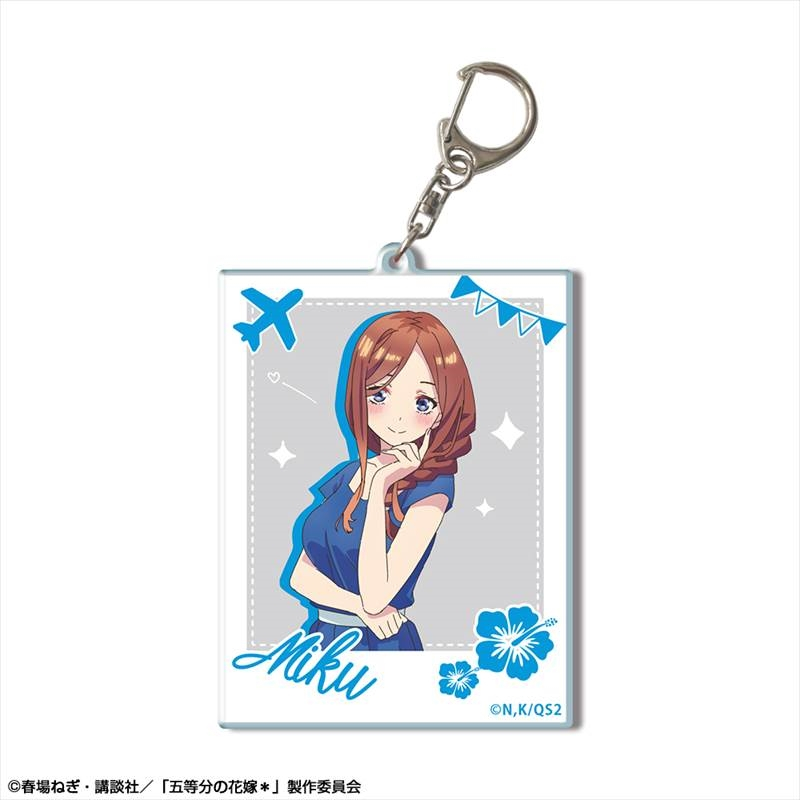 五等分の花嫁* ビッグアクリルキーホルダー デザイン05(中野三玖/A) - 公式商品画像 | AniSmile