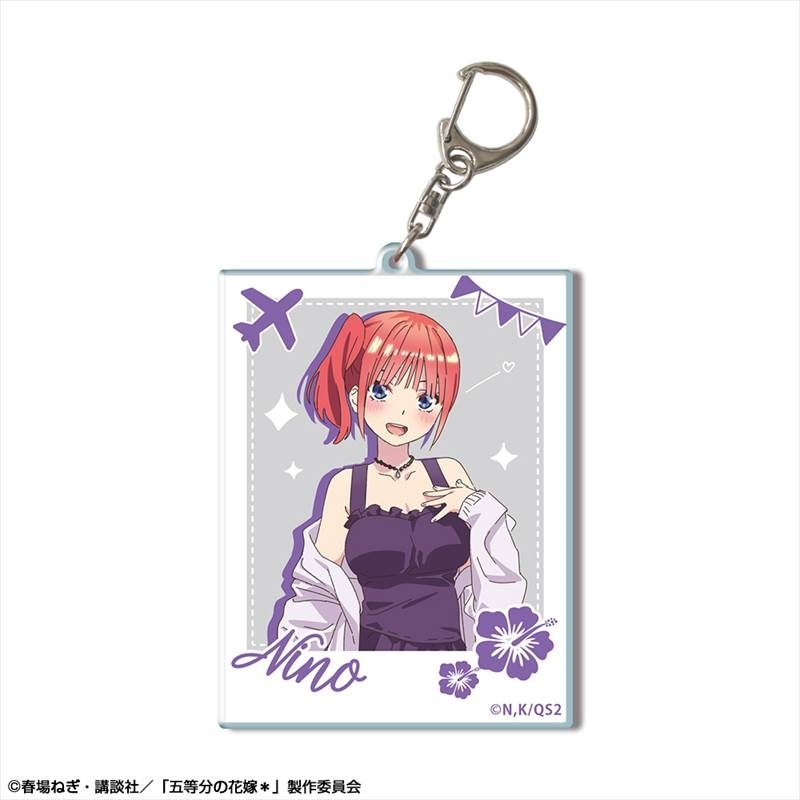五等分の花嫁* ビッグアクリルキーホルダー デザイン03(中野二乃/A) - 公式商品画像 | AniSmile