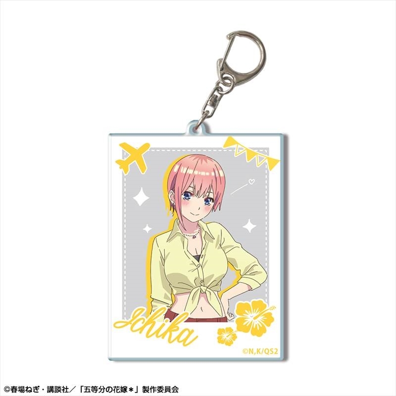 五等分の花嫁* ビッグアクリルキーホルダー デザイン01(中野一花/A) - 公式商品画像 | AniSmile