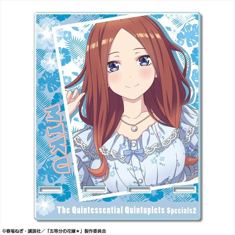 五等分の花嫁* アクリルスマホスタンド デザイン08(中野三玖/B) - 公式商品画像 | AniSmile