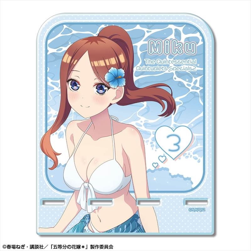 五等分の花嫁* アクリルスマホスタンド デザイン03(中野三玖/A) - 公式商品画像 | AniSmile