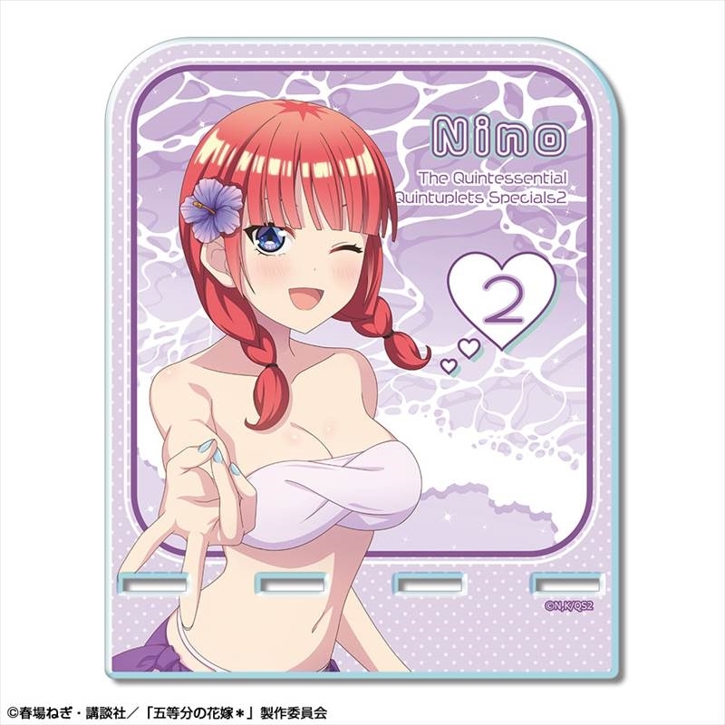 五等分の花嫁* アクリルスマホスタンド デザイン02(中野二乃/A) - 公式商品画像 | AniSmile
