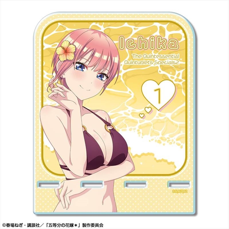 五等分の花嫁* アクリルスマホスタンド デザイン01(中野一花/A) - 公式商品画像 | AniSmile