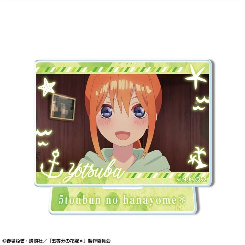 五等分の花嫁* ミニアクリルスタンド デザイン16(中野四葉/D) 画像 2 | AniSmile