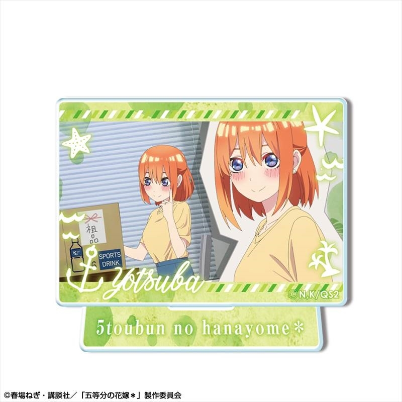五等分の花嫁* ミニアクリルスタンド デザイン13(中野四葉/A) 画像 2 | AniSmile