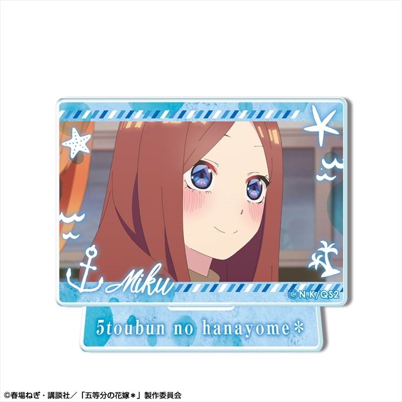 五等分の花嫁* ミニアクリルスタンド デザイン12(中野三玖/D) 画像 2 | AniSmile