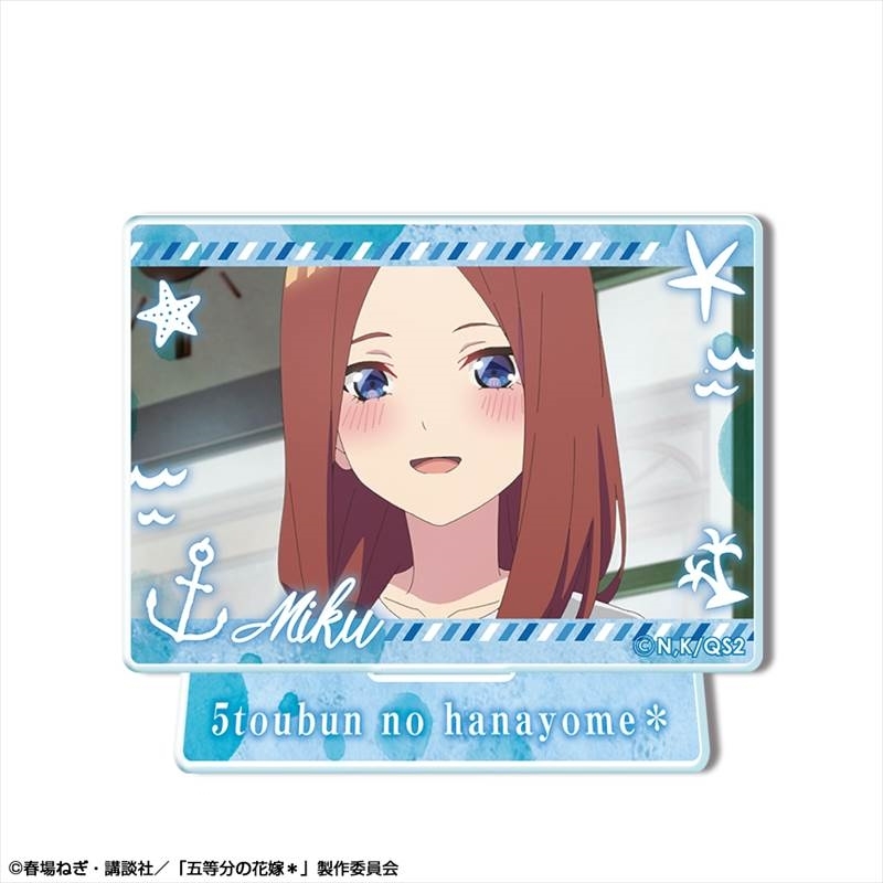 五等分の花嫁* ミニアクリルスタンド デザイン11(中野三玖/C) 画像 2 | AniSmile
