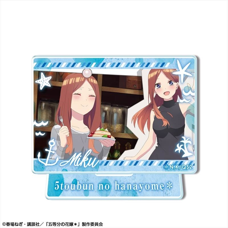五等分の花嫁* ミニアクリルスタンド デザイン09(中野三玖/A) 画像 2 | AniSmile