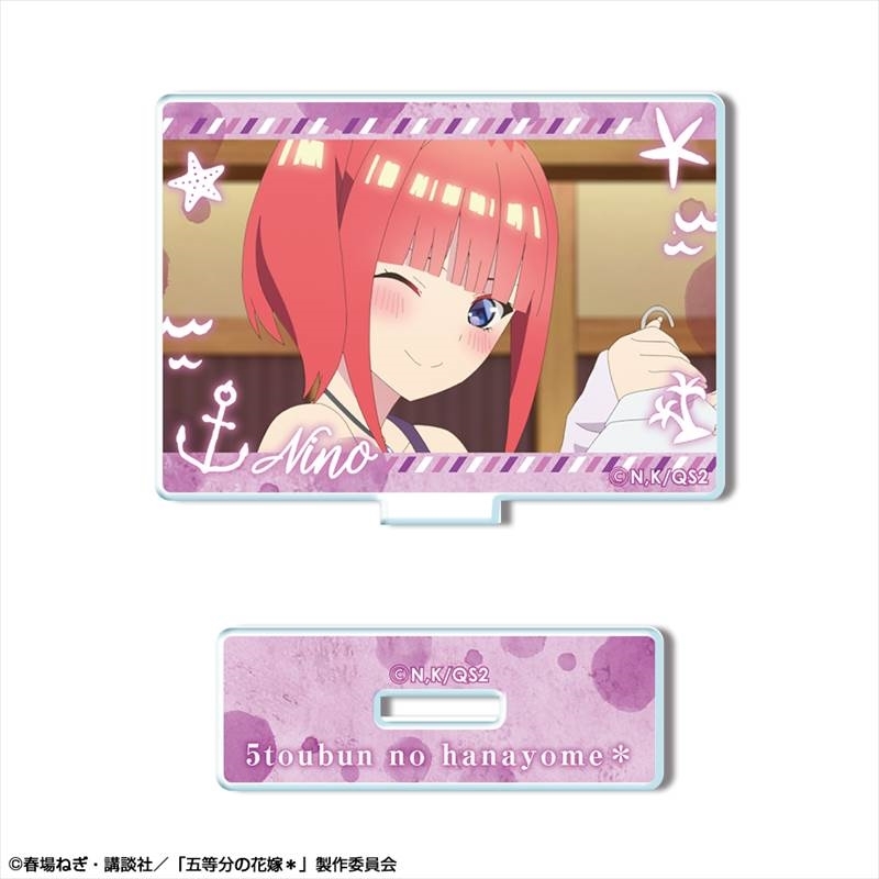 五等分の花嫁* ミニアクリルスタンド デザイン08(中野二乃/D) - 公式商品画像 | AniSmile
