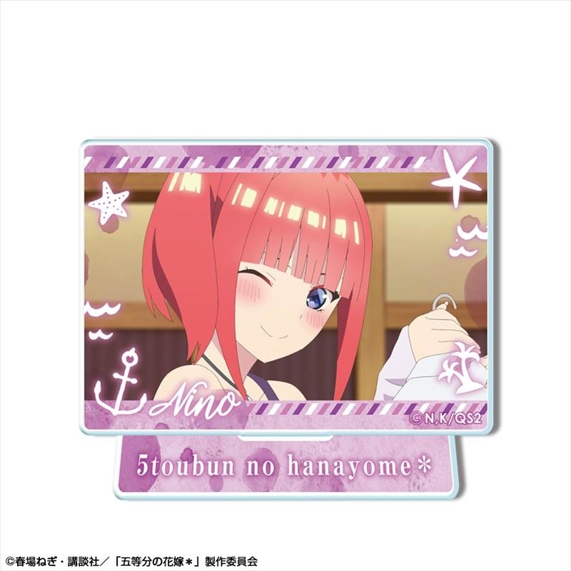 五等分の花嫁* ミニアクリルスタンド デザイン08(中野二乃/D) 画像 2 | AniSmile