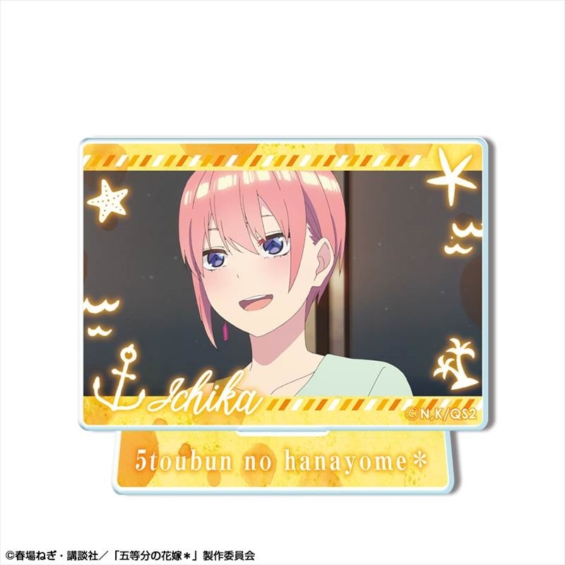 五等分の花嫁* ミニアクリルスタンド デザイン04(中野一花/D) 画像 2 | AniSmile