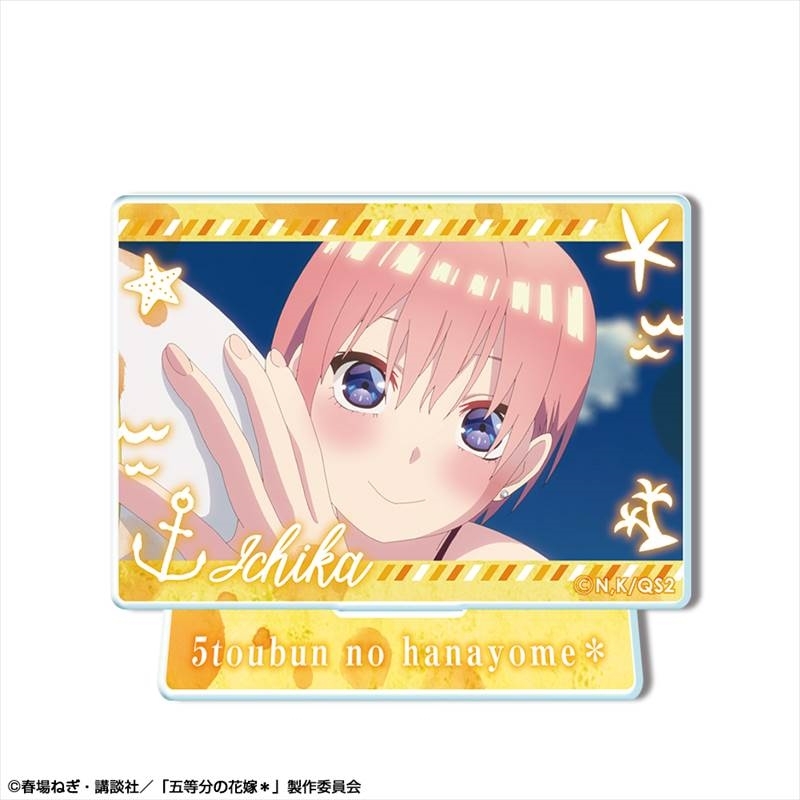 五等分の花嫁* ミニアクリルスタンド デザイン02(中野一花/B) 画像 2 | AniSmile