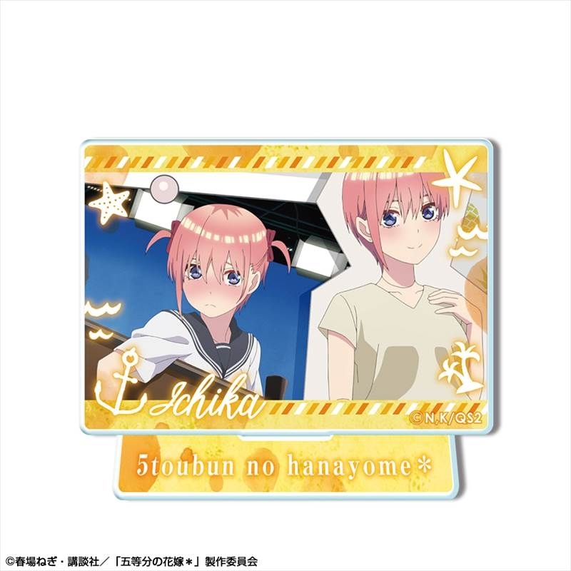 五等分の花嫁* ミニアクリルスタンド デザイン01(中野一花/A) 画像 2 | AniSmile