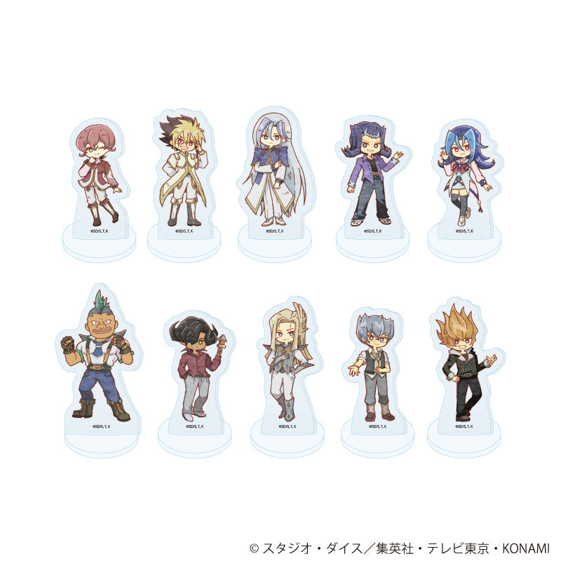 アクリルぷちスタンド「遊☆戯☆王ZEXAL」08/ブラインド(全10種)(レトロアートイラスト) - 公式商品画像 | AniSmile