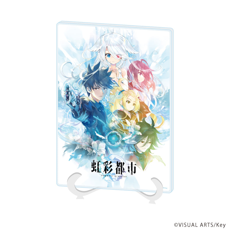アクリルアートボード(A5サイズ)「虹彩都市」01/集合デザイン(公式イラスト) - 公式商品画像 | AniSmile