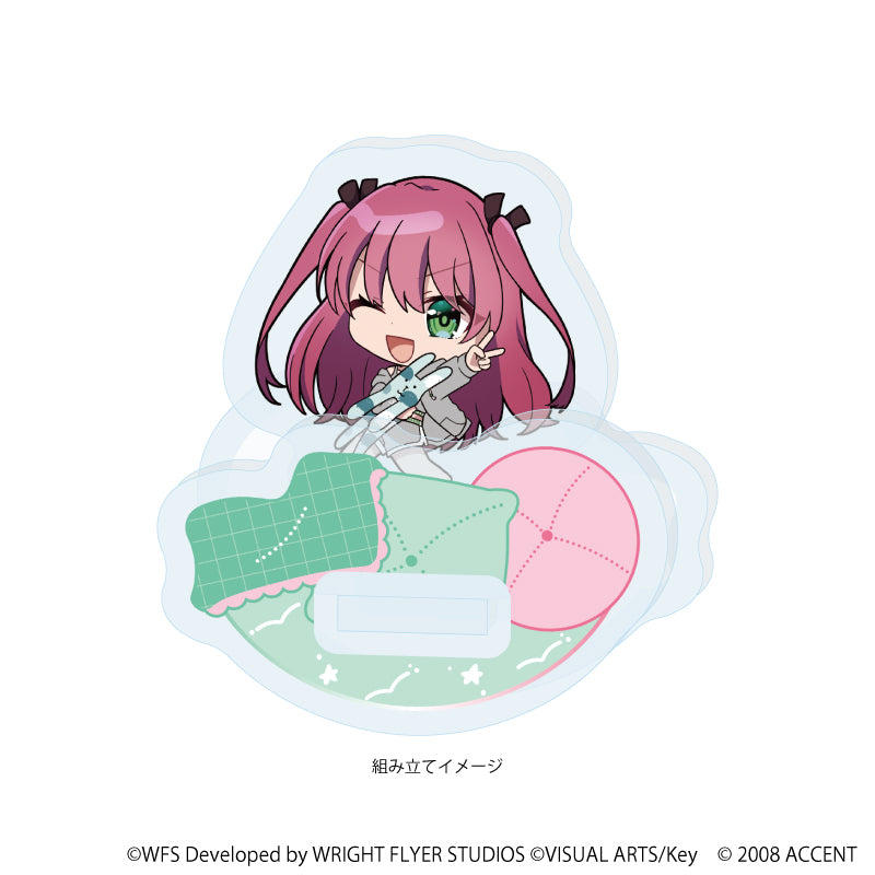ゆらゆらアクリルスタンド「ヘブンバーンズレッド×CRAFTHOLIC」03/逢川めぐみ(コラボイラスト) 画像 2 | AniSmile