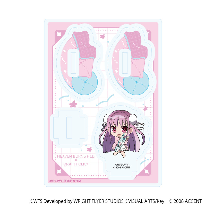 アクリルスタンド「ヘブンバーンズレッド×CRAFTHOLIC」01/茅森月歌(コラボイラスト) 画像 5 | AniSmile