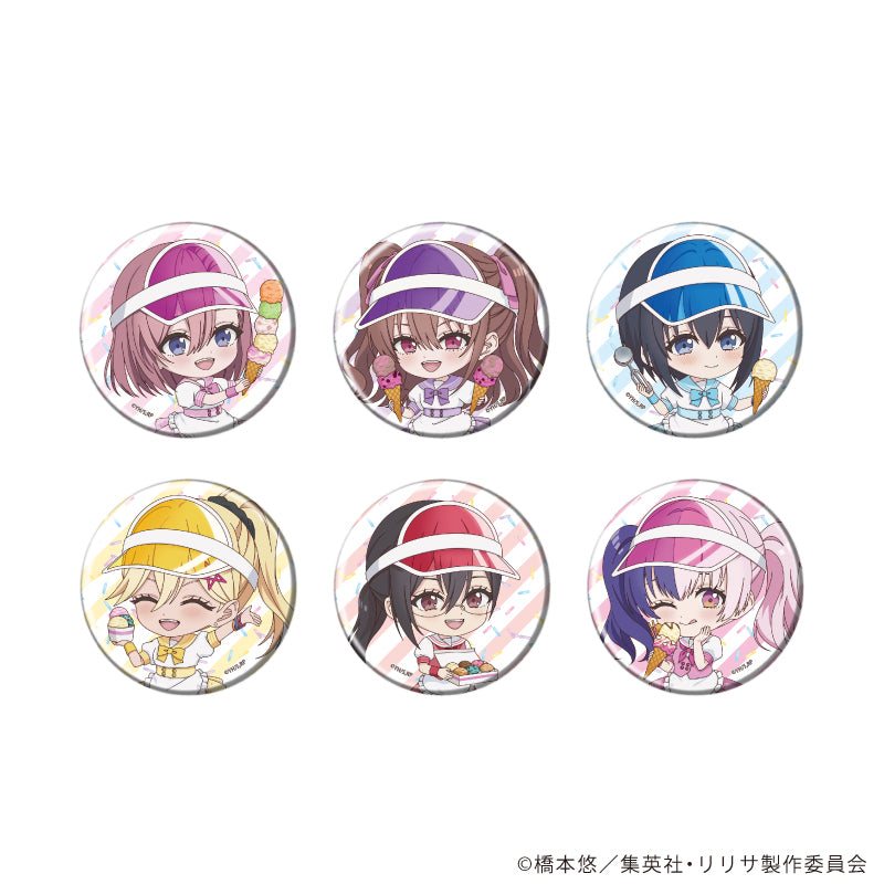 缶バッジ「2.5次元の誘惑」12/アイスパーラーver. ブラインド(全6種)(ミニキャライラスト) - 公式商品画像 | AniSmile