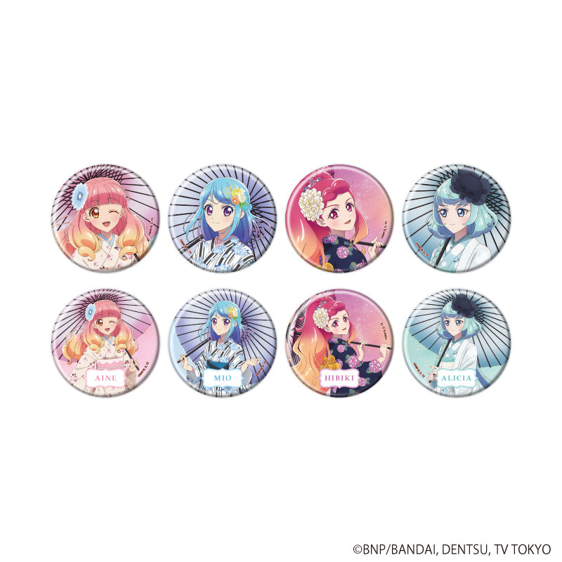 缶バッジ「アイカツフレンズ!」05/梅雨ver. トレーディング(全8種)(描き下ろしイラスト) - 公式商品画像 | AniSmile