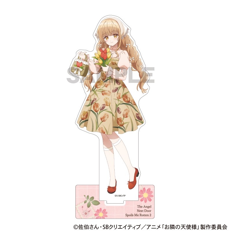 お隣の天使様にいつの間にか駄目人間にされていた件2 アクリルスタンド 椎名真昼 四季の彩り 春 - 公式商品画像 | AniSmile
