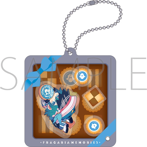 フラガリアメモリーズ かぷりっこ シャカシャカアクリルキーホルダー/タッサム - 公式商品画像 | AniSmile