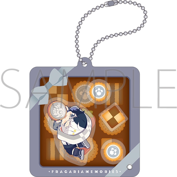 フラガリアメモリーズ かぷりっこ シャカシャカアクリルキーホルダー/チャコ - 公式商品画像 | AniSmile