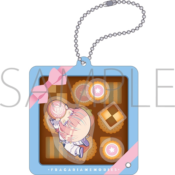 フラガリアメモリーズ かぷりっこ シャカシャカアクリルキーホルダー/ルタールステラ - 公式商品画像 | AniSmile