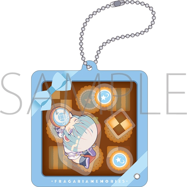 フラガリアメモリーズ かぷりっこ シャカシャカアクリルキーホルダー/クラークステラ - 公式商品画像 | AniSmile