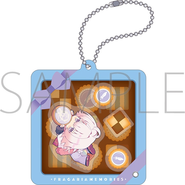 フラガリアメモリーズ かぷりっこ シャカシャカアクリルキーホルダー/ウィルメッシュ - 公式商品画像 | AniSmile