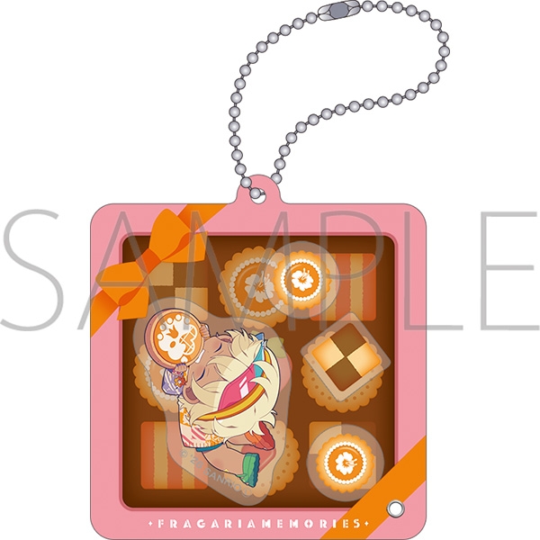 フラガリアメモリーズ かぷりっこ シャカシャカアクリルキーホルダー/サナー - 公式商品画像 | AniSmile